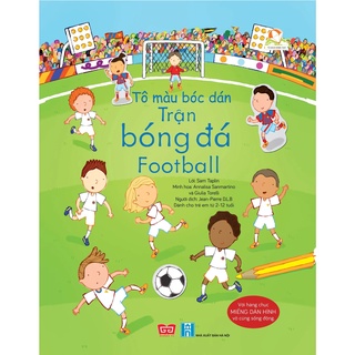 Sách - Tô màu bóc dán (bìa mềm)