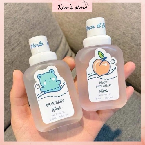 Nước Hoa Xịt Thơm Quần Áo - Hanlu - Khử Khuẩn Cho Em Bé, 50ml/chai