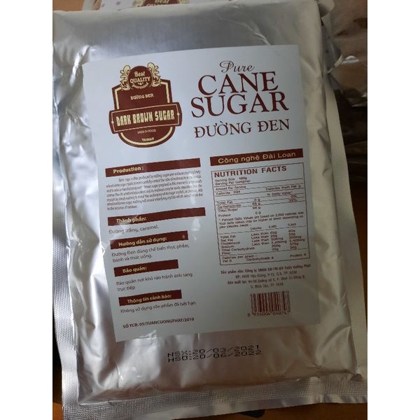 Đường đen Đài Loan gói 1kg
