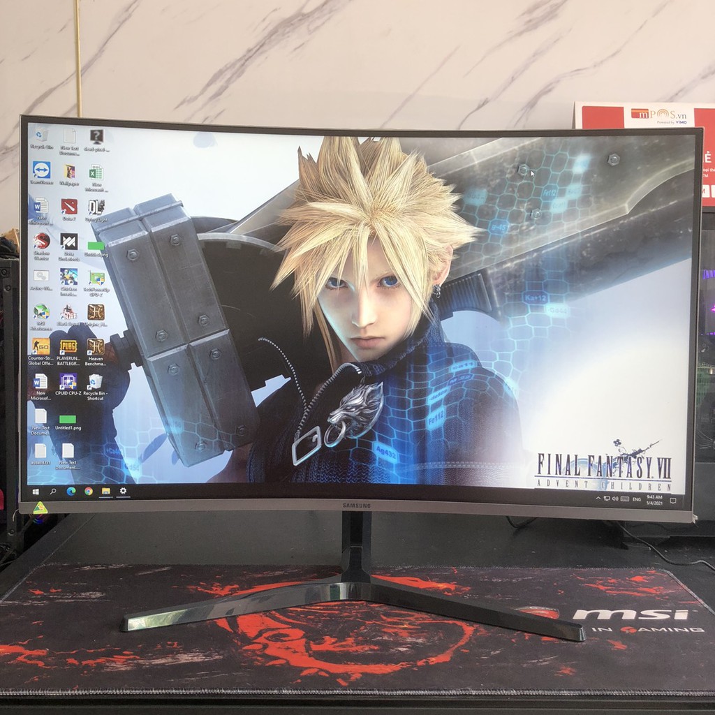 Màn hình SAMSUNG 32JG50 Cong/ 32inch/ 144Hz/ 2K