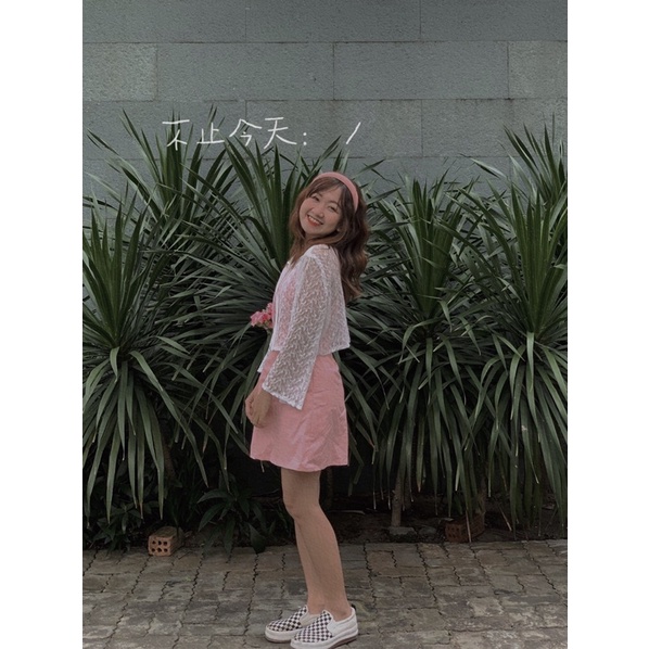 Áo khoác ren cardigan mỏng