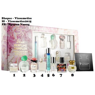 🔥 HOT - Fullset 🔥 Bộ nước hoa nữ Mini Deluxe Perfume Sampler Set