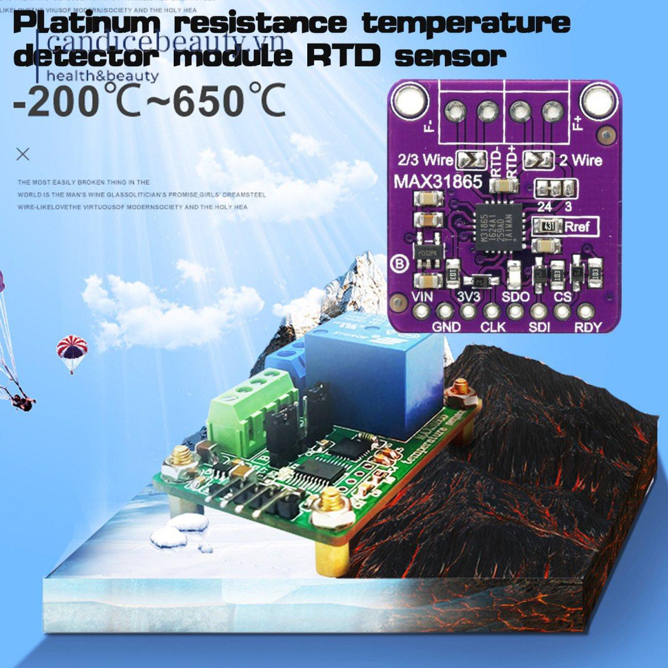 Mô-Đun Cảm Biến Nhiệt Độ Maximum31865 Rtd | BigBuy360 - bigbuy360.vn