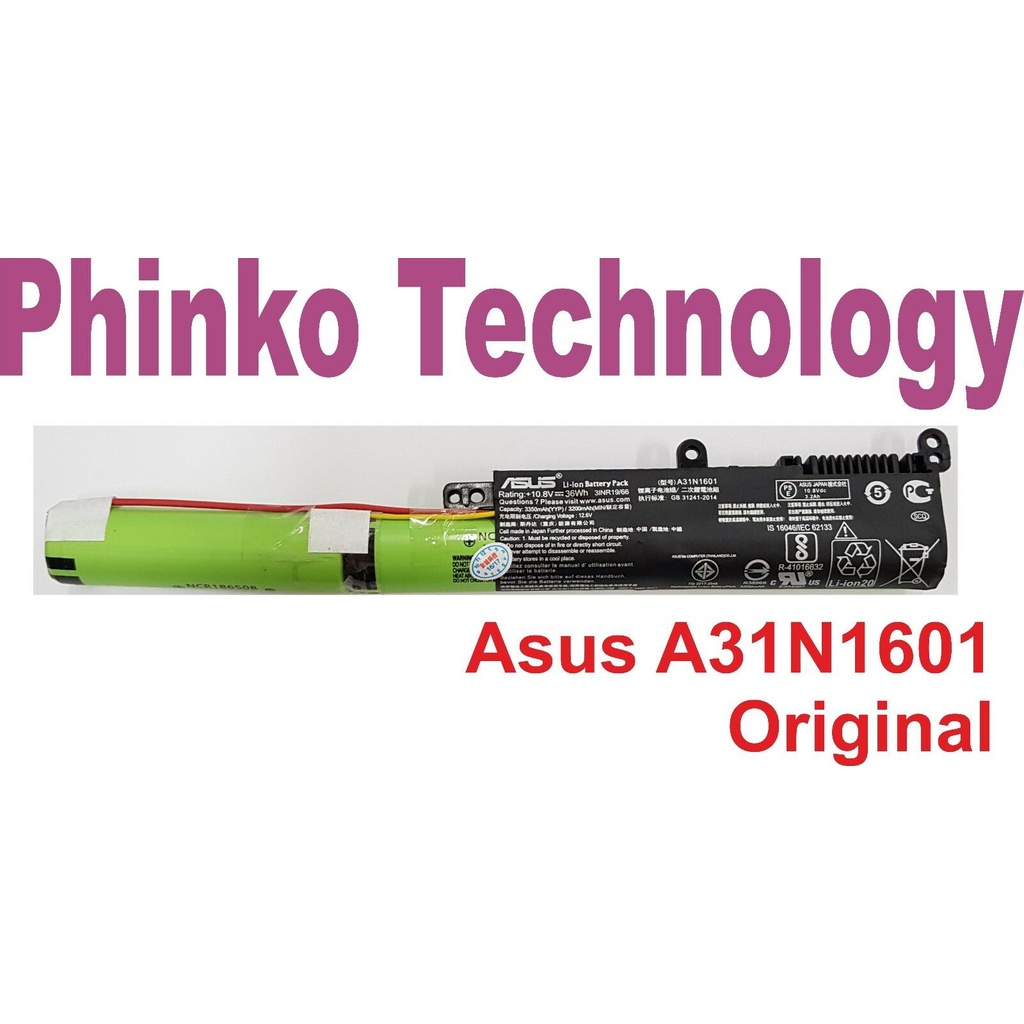 Pin Laptop Asus A541U A541UA A541UJ A541UV A31N1601 - PIN ZIN Nhập Khẩu Cao Cấp