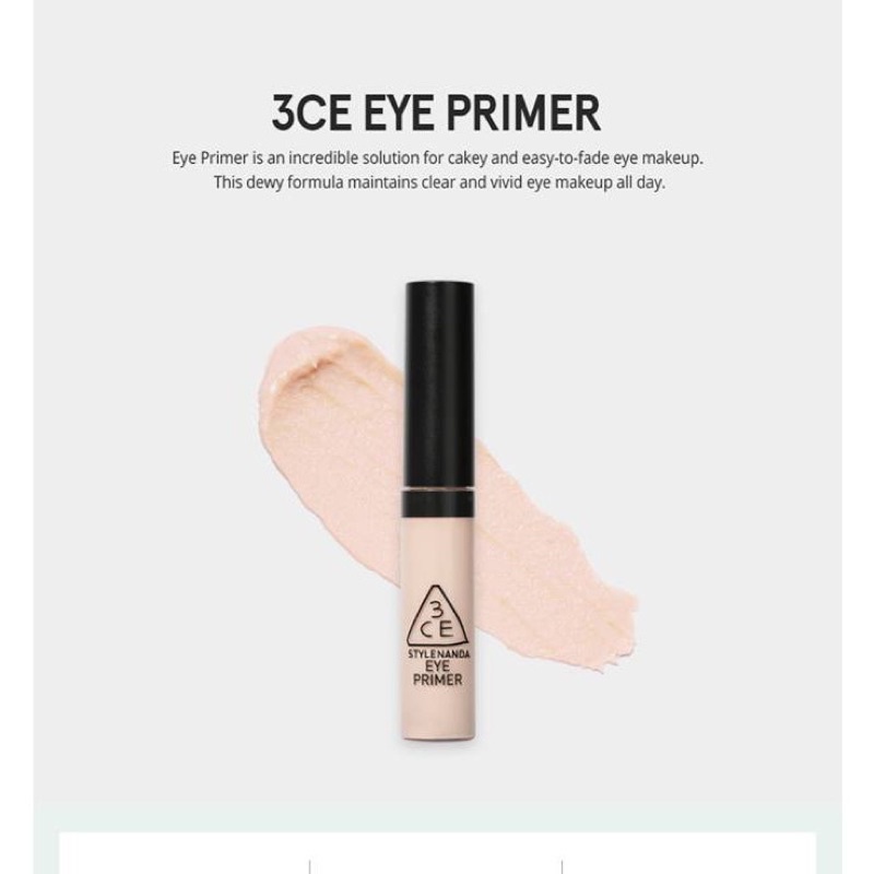 Kem lót mắt 3CE Stylenanda Eye primer 6.2g | BigBuy360 - bigbuy360.vn