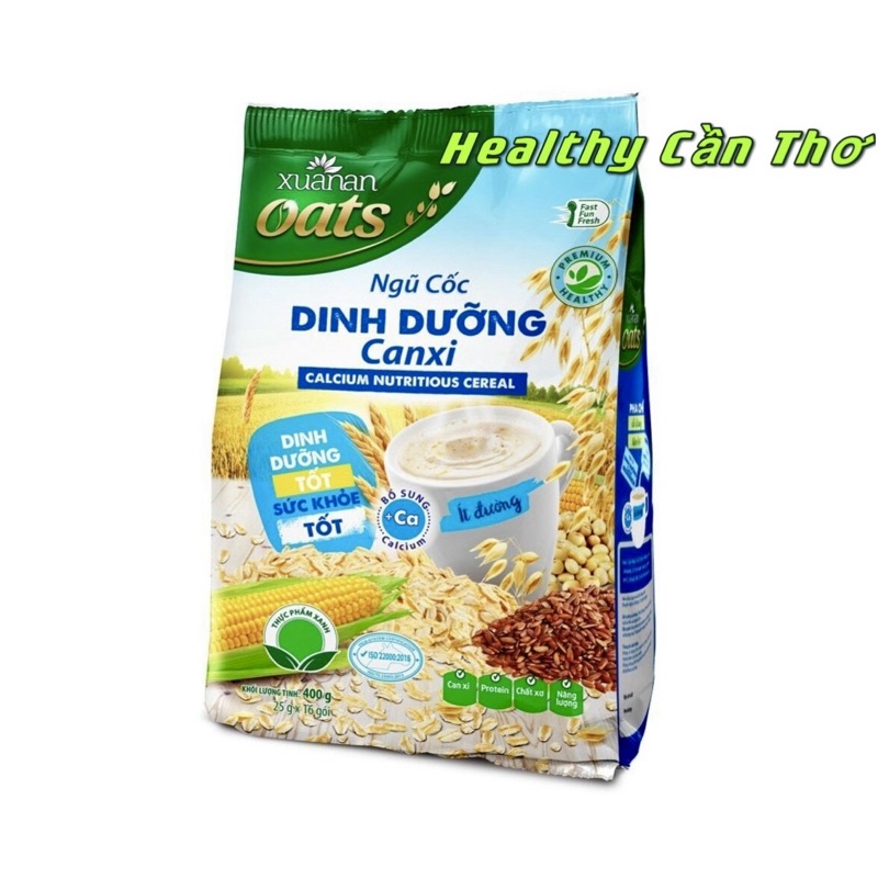 Ngũ Cốc Dinh Dưỡng Canxi 5 Loại Đậu Xuân An 400g