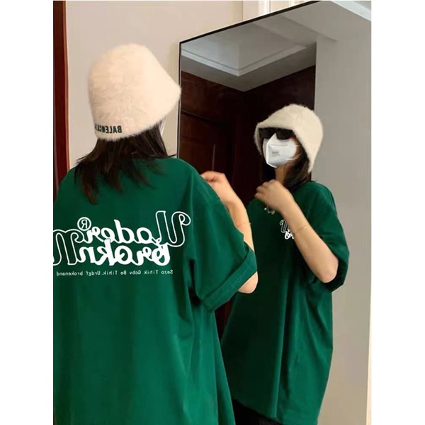 Áo Phông Under Broken Unisex Màu Xanh Đậm