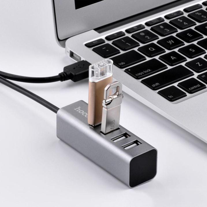 Bộ chia cổng usb hoco HB1 hub 4 cổng usb bảo hành 12 tháng