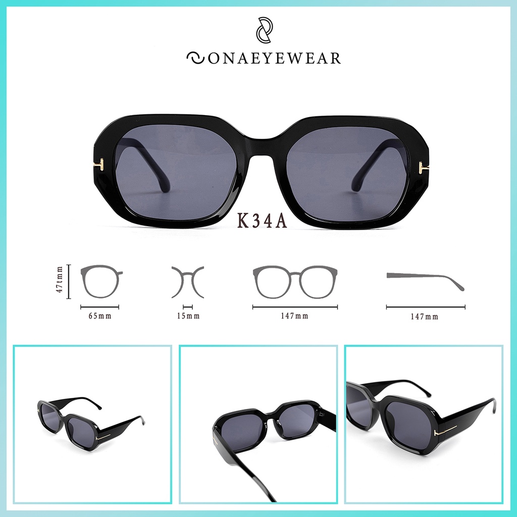 Kính râm - SONA EYEWEAR - Bản Cao Cấp  Nữ, Tròng Polycarbonate Gọng Nhựa ABS, Chống tia UV400