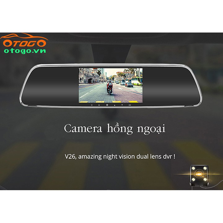 Camera Hành Trình Trên Gương V26