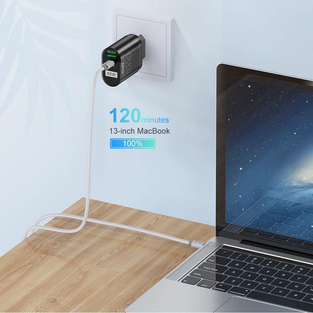 BEBETTERM Tẩu Sạc Nhanh Cổng Type C Kép Cho Huawei Xiaomi Samsung