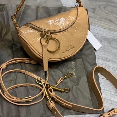 Túi bao tử nữ cnk JanSi, túi đeo chéo nữ sz20 hàng xuất dư