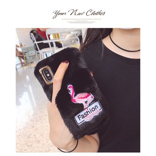 Ốp lưng iphone lông thêu hạc