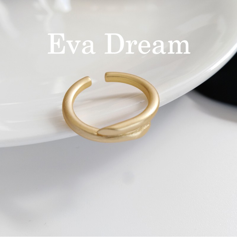 Nhẫn nữ 2 lớp mạ bạc 925, phong cách Vintage, N20, Eva Dream