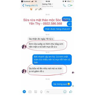 Sữa rửa mặt thảo mộc