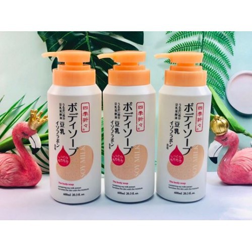 Sữa tắm dưỡng ẩm sữa đậu nành Nhật Bản Soy Milk The Body Soap 600ml <3200271> | BigBuy360 - bigbuy360.vn