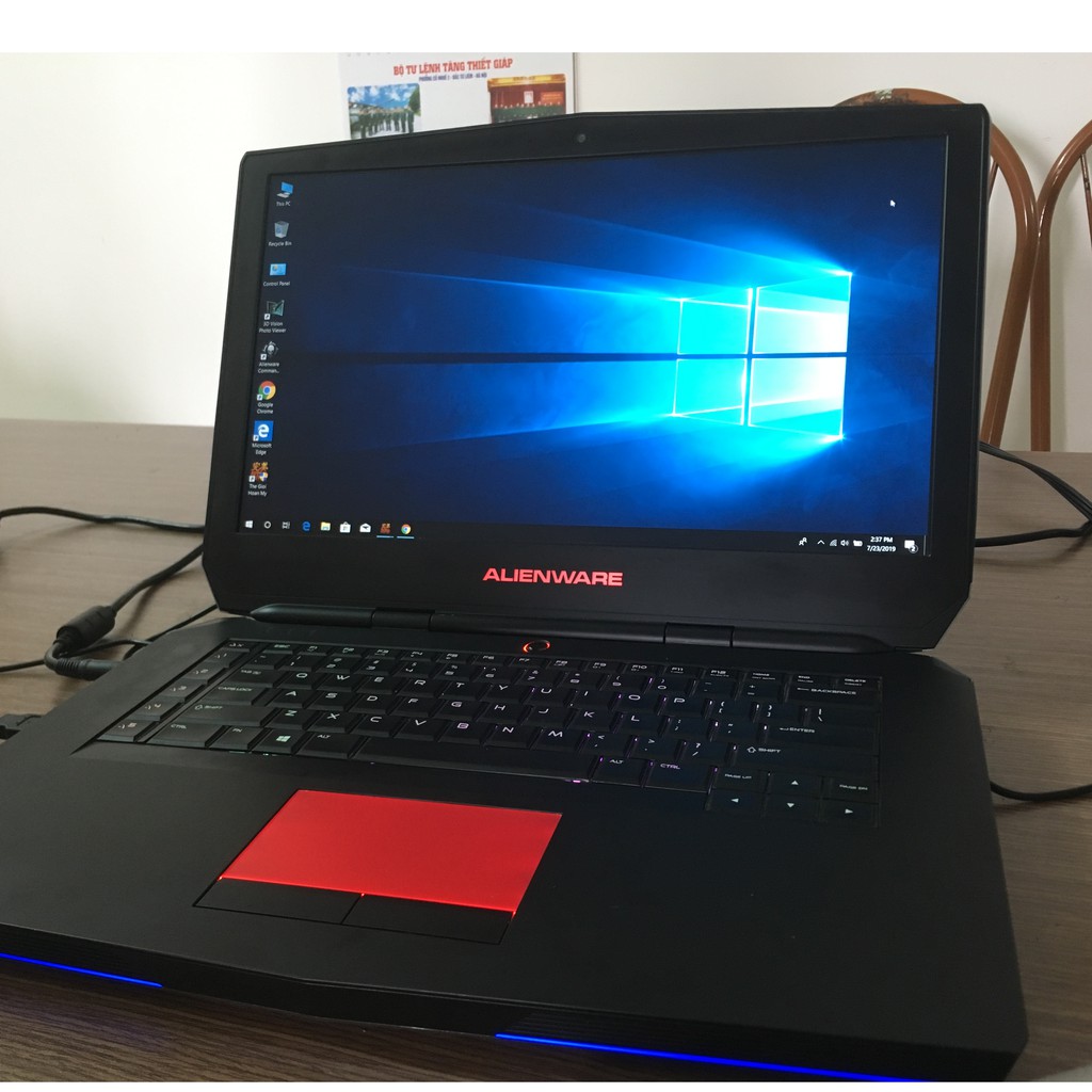 Laptop Gaming Dell Alienware 15R2 (Intel Core i7/ 6700HQ/ RAM 8GB/ SSD 256GB/ HDD 1TB/ Nvidia GTX 970M/15.6’/ | BigBuy360 - bigbuy360.vn