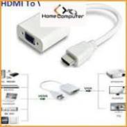 Cáp chuyển đổi HDMI ra VGA-AV. hdmi to vga có âm thanh hàng chất lượng.bảo hành 6 tháng - Home Computer