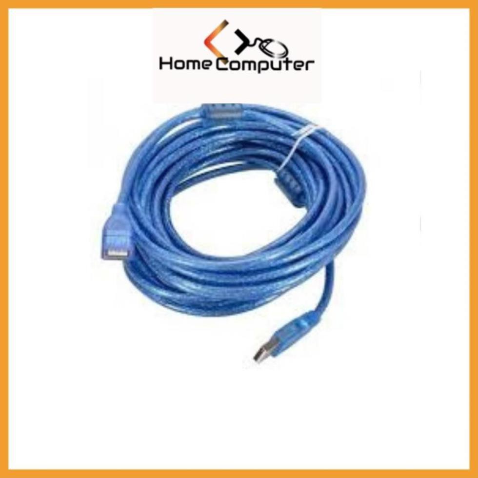 Dây Nối Dài Usb 1.5m, 3m, 5m, Chuẩn 2.0 Màu Xanh Chống Nhiễu, Hàng Chất Lượng - Home.mall