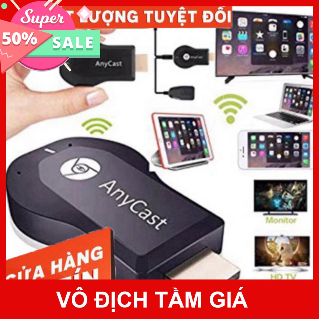 🆘🆘 Hdmi không dây ANYCAST M9 Plus ARIGATO Đảm Bảo Chất Lượng 🆘🆘