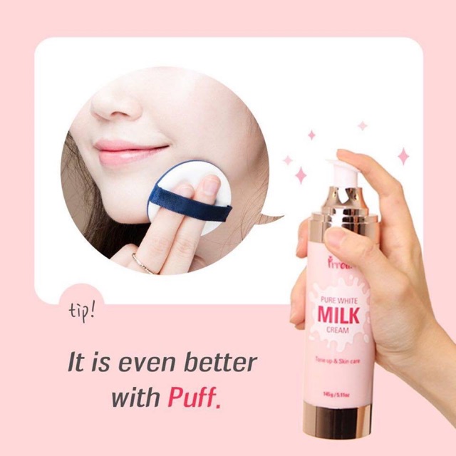 Sữa dưỡng da pure white milk cream