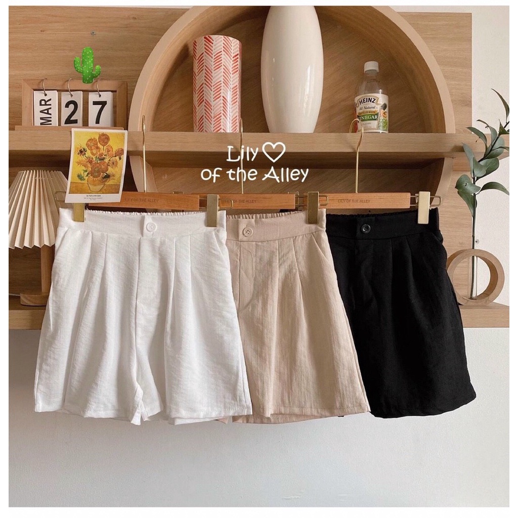 quần short đũi lưng thun