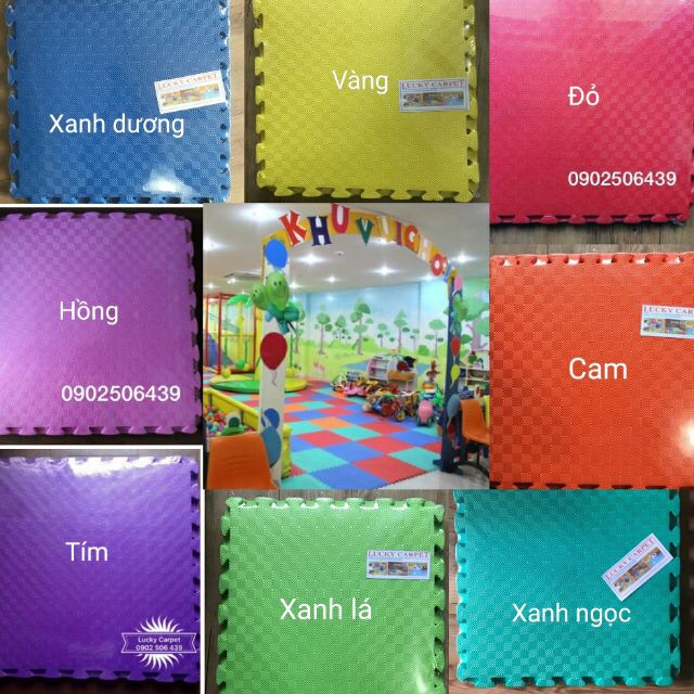 THẢM XỐP TẤM LẺ 60cm
