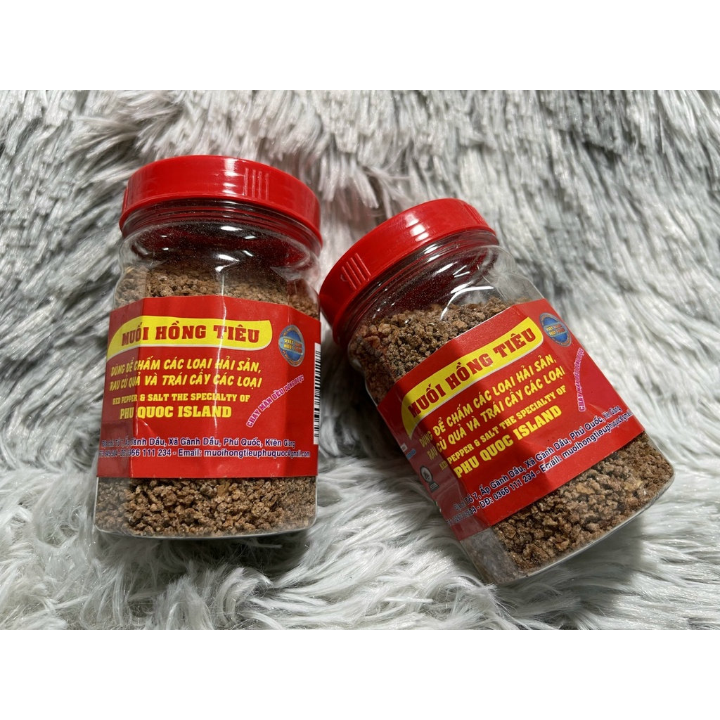 Muối Hồng Tiêu Phú Quốc hủ 120g