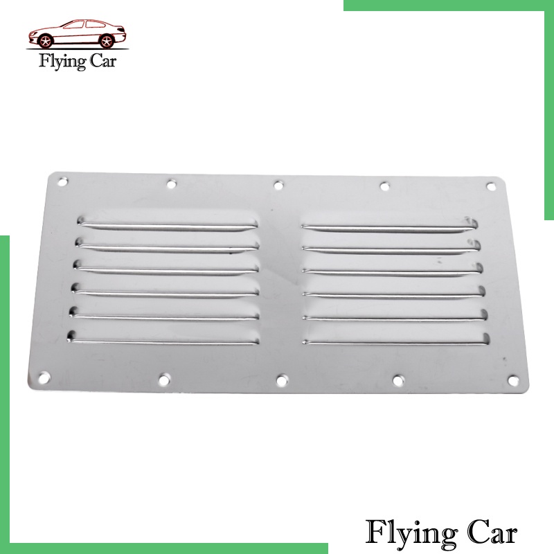 [giá giới hạn] Marine Silver Stainless Steel Louvered Vent Louver Ventilation f/ Boat Yacht | BigBuy360 - bigbuy360.vn