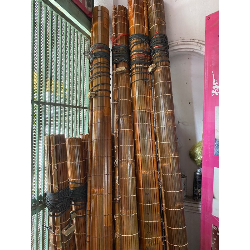 mành trúc khổ 2m5*2m5 che nắng mưa tốt,