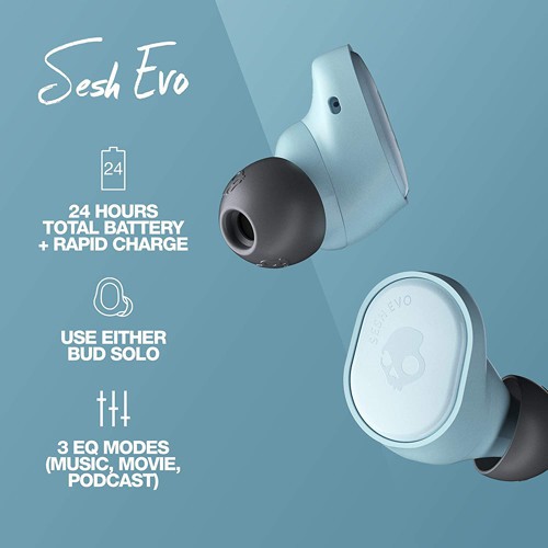 Tai nghe SkullCandy Sesh EVO Chính Hãng  Bass mạnh