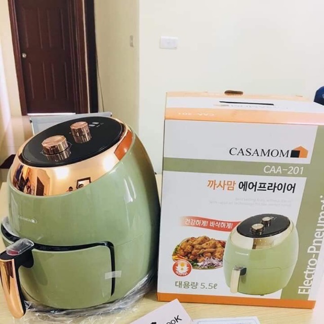 Nồi chiên không dầu casamon hàn quốc