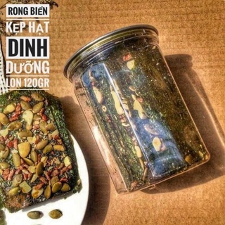 Rong biển kẹo hạt dinh dưỡng- 120g [FREE SHIP] TỪ ĐƠN 50K, [Loại Đặc Biệt] Hàng ngon nhà làm