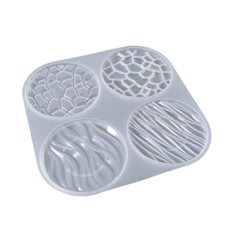 Khuôn Silicone Hình Tròn Dùng Làm Resin Resin Diy