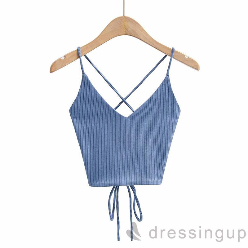 Đầm Không Tay Hở Lưng Cổ Chữ V Thời Trang Gợi Cảm Cho Nữ