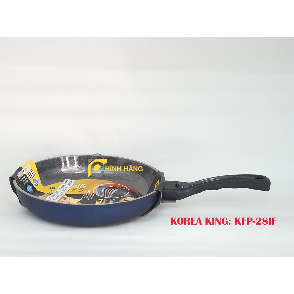 Chảo đá hoa cương cạn dùng cho bếp từ Korea King KFP-28IF