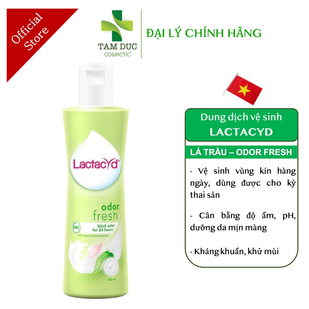 Bộ 2 chai DDVS Phụ nữ Lactacyd Odor Fresh 250ml/chai