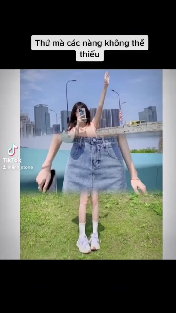 Chân Váy Bò Jeans Chữ A Có Lót Trong Màu Xanh / Đen Hàng Loại 1 Phong Cách Hàn Quốc V02 | BigBuy360 - bigbuy360.vn