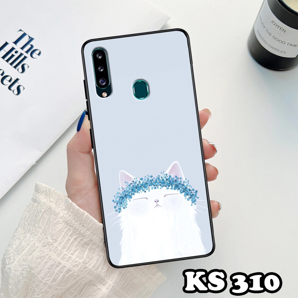 Ốp lưng Samsung A20 - A20s - A30 - A30s - Ốp Samsung in hình LoveCat - Chất liệu TPU siêu bền