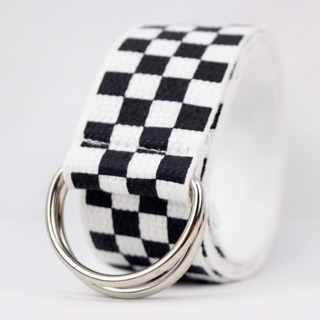 Dây lưng hoa văn caro checker board