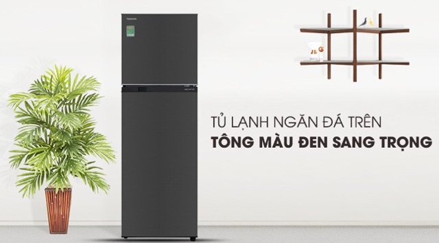 Tủ lạnh Toshiba Inverter 253 lít GR-B31VU SK (2019)(Miễn phí giao tại HCM-ngoài tỉnh liên hệ shop)