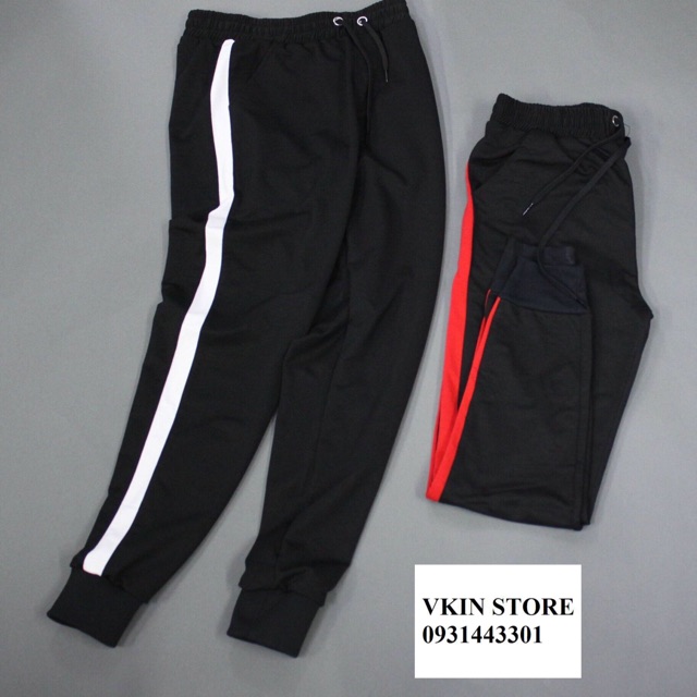 Jogger line ( ĐEN- ĐỎ )basic 🤗
