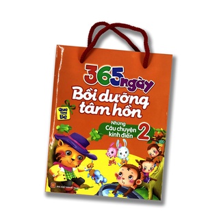 Sách: 365 Ngày Bồi Dưỡng Tâm Hồn - Những Câu Chuyện Kinh Điển 2 ( Túi 8 cuốn)