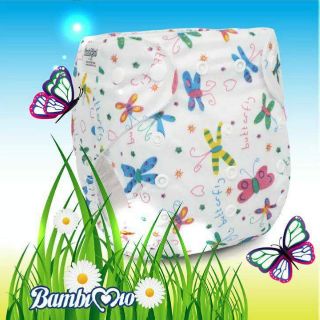 combo 2 bỉm vải bambimio size M 3-16kg