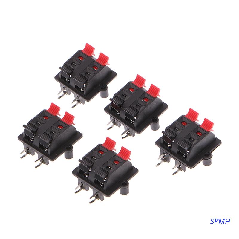 Set 5 Đầu Kết Nối Dây Cáp Loa 4 Vị Trí