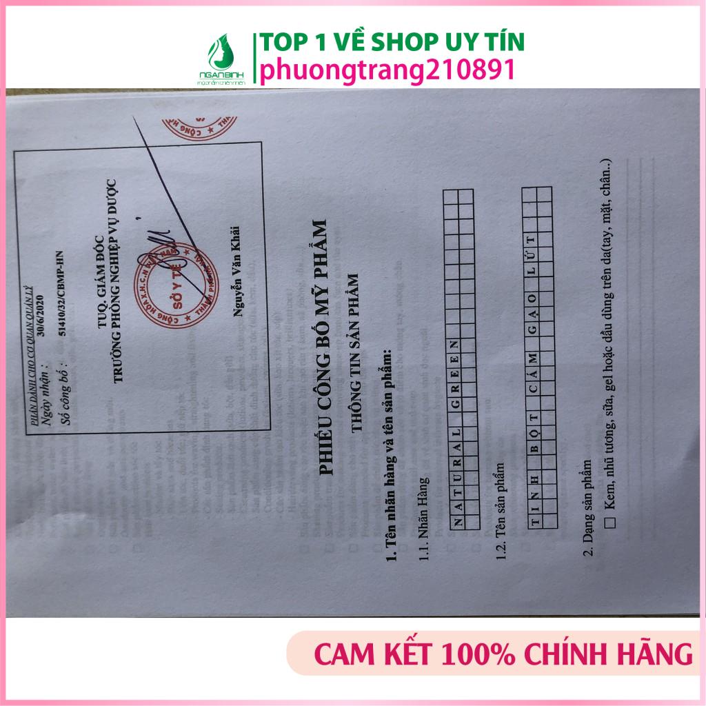 500GR Tinh bột cám gạo lứt giảm nhờn, ngừa mụn, làm trắng da, se khít lỗ chân lông | BigBuy360 - bigbuy360.vn
