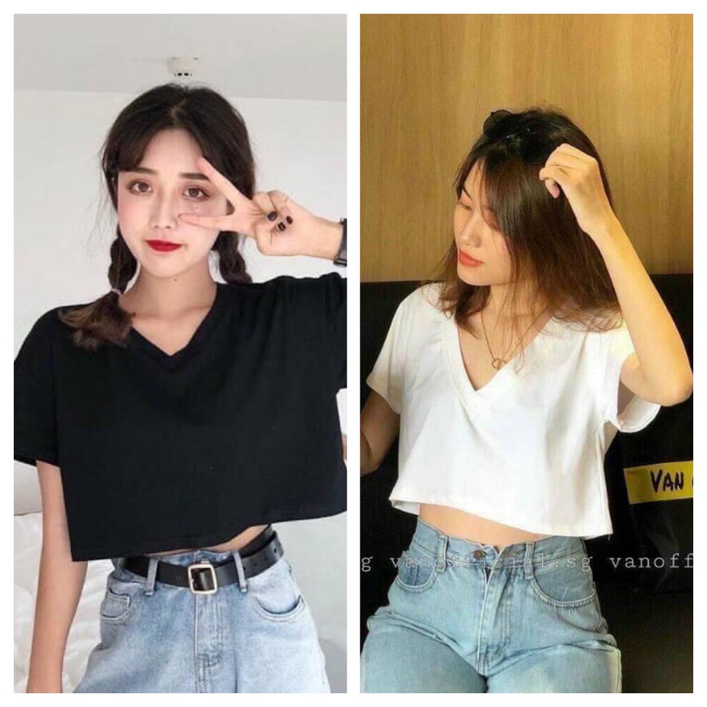 [RẺ VÔ ĐỊCH] Áo Croptop Nữ Tay Ngắn Dáng Ôm Ulzzang CAMA STORE M13