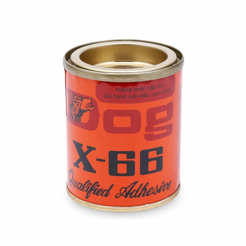 KEO CON CHÓ DÁN GIÀY DÉP GỖ NHỰA VẢI CAO SU DOG X-66
