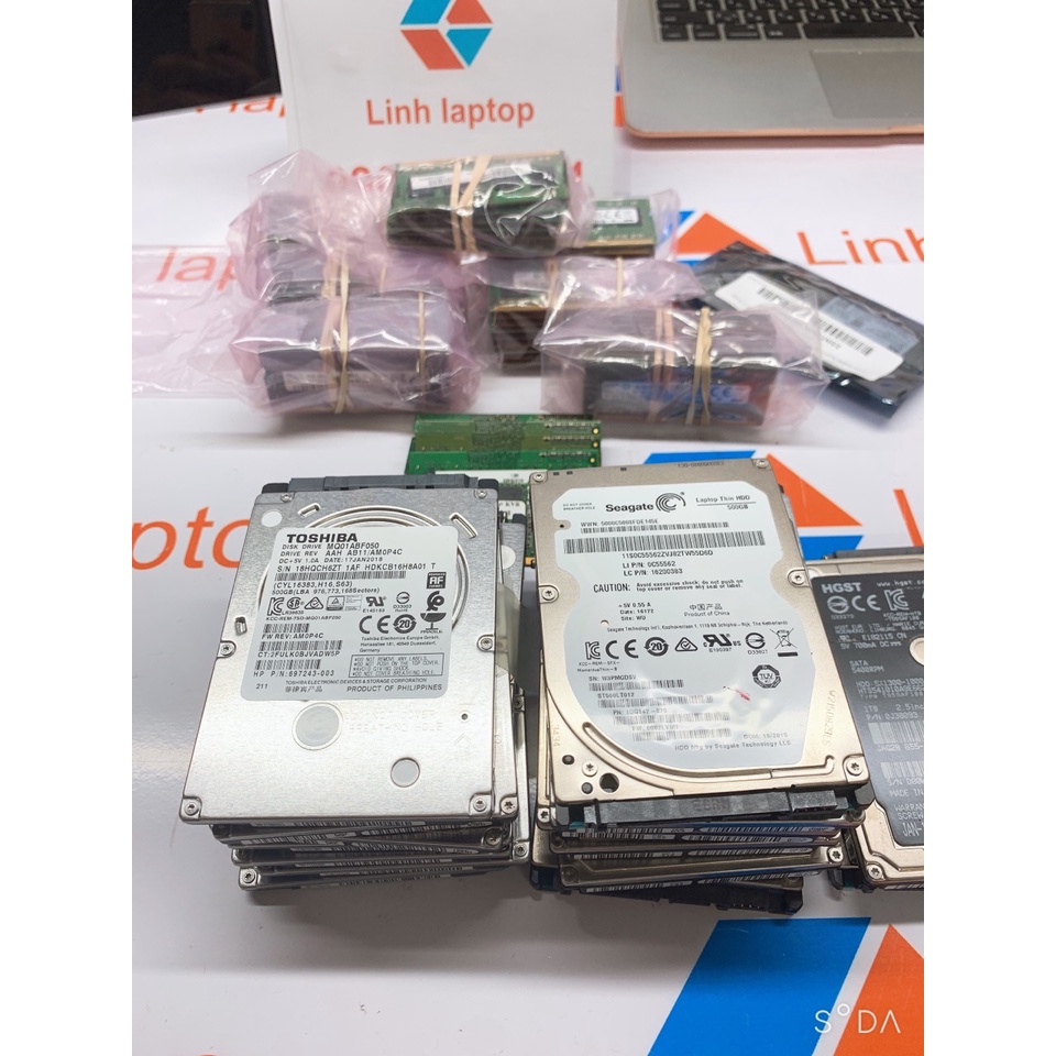 Ổ cứng laptop - 2.5 inch 1Tb - 500G -  320GB - 250G - 200G - hàng tháo máy