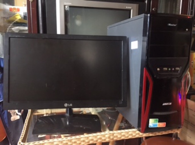 Bộ Máy Tính Màn LCD 19in Sáng đẹp Ram 4G, Card Màn hình rời. | BigBuy360 - bigbuy360.vn